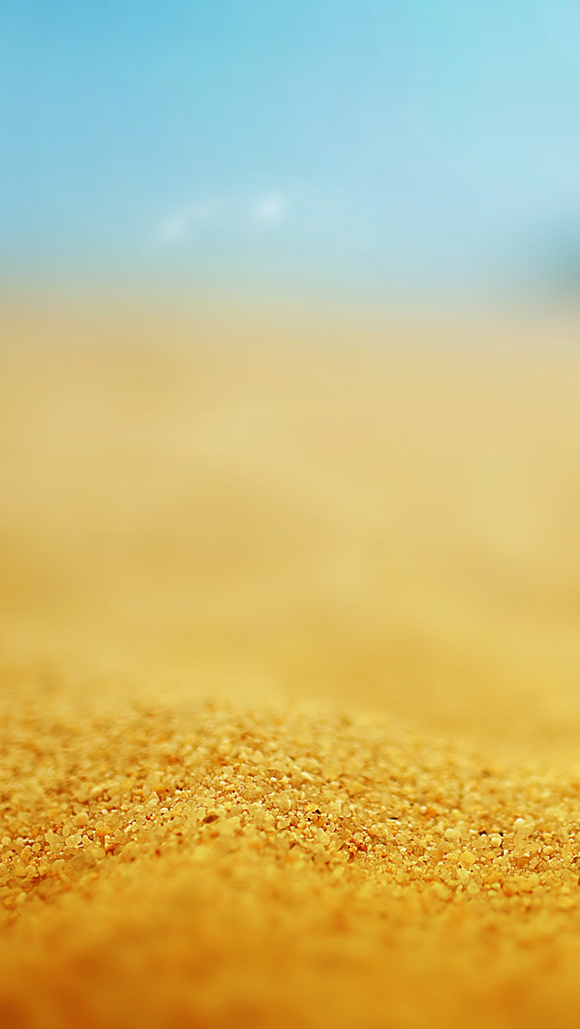 Sand Depth Of Field iPhone 5s Wallpaper Download | iPhone Wallpapers