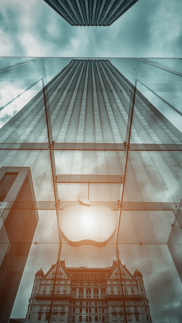 The-Big-Apple-New-York-iPhone-5-wallpaper