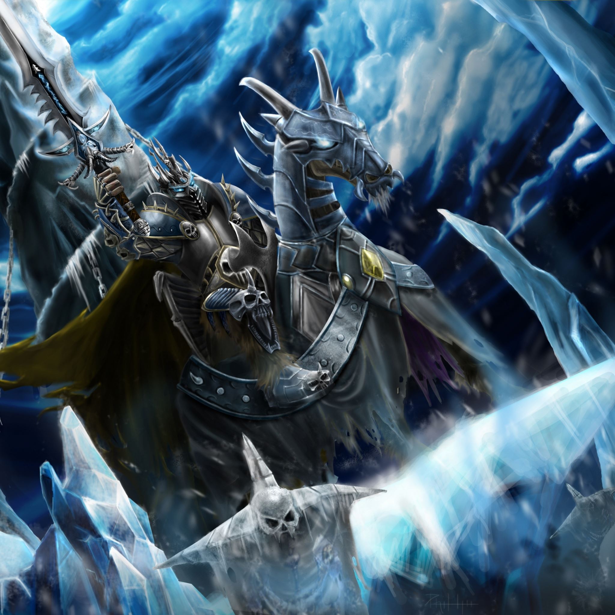 Games Artwork Warcraft iPad Air Wallpaper Download ...
