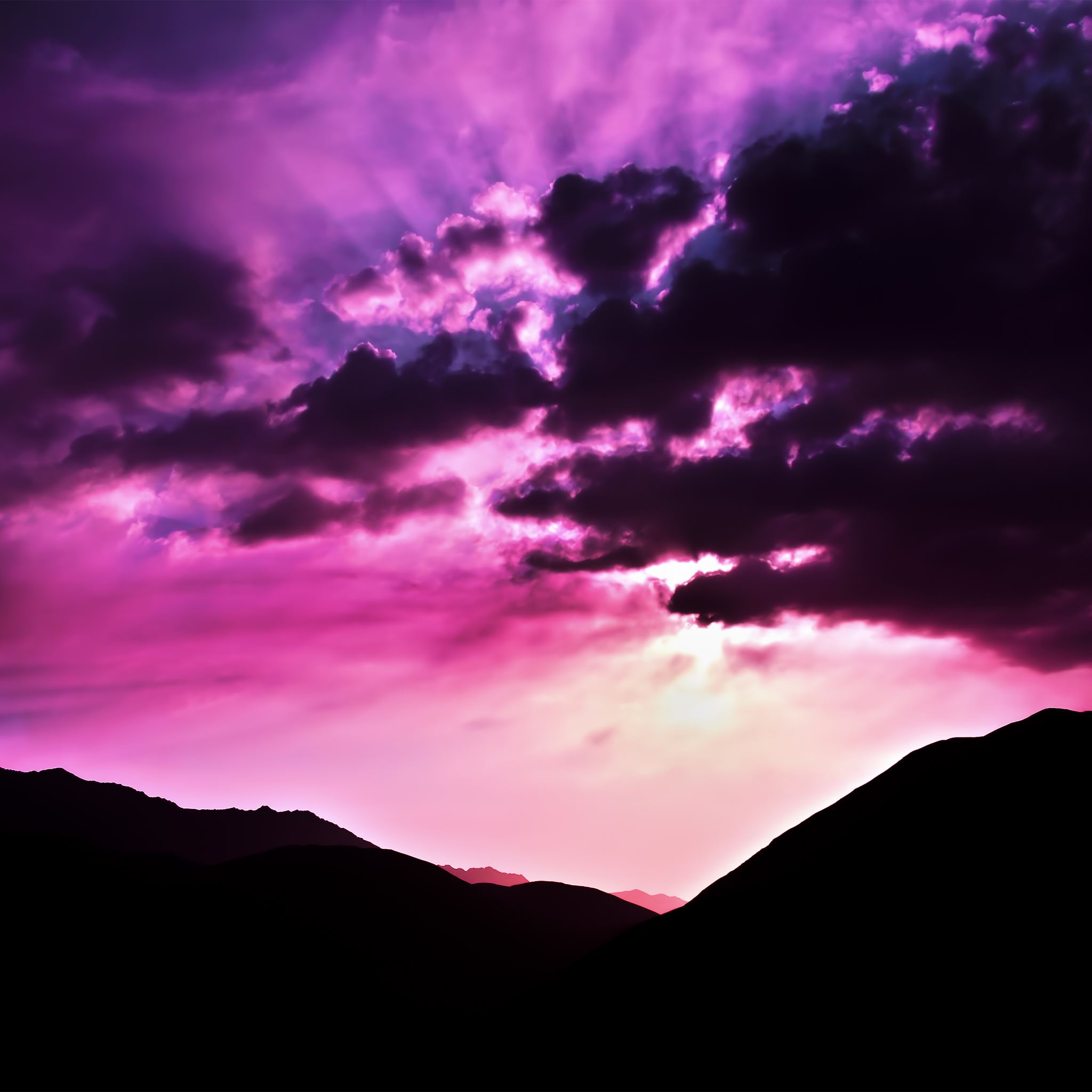 Purple Morning iPad Air Wallpaper Download | iPhone Wallpapers, iPad