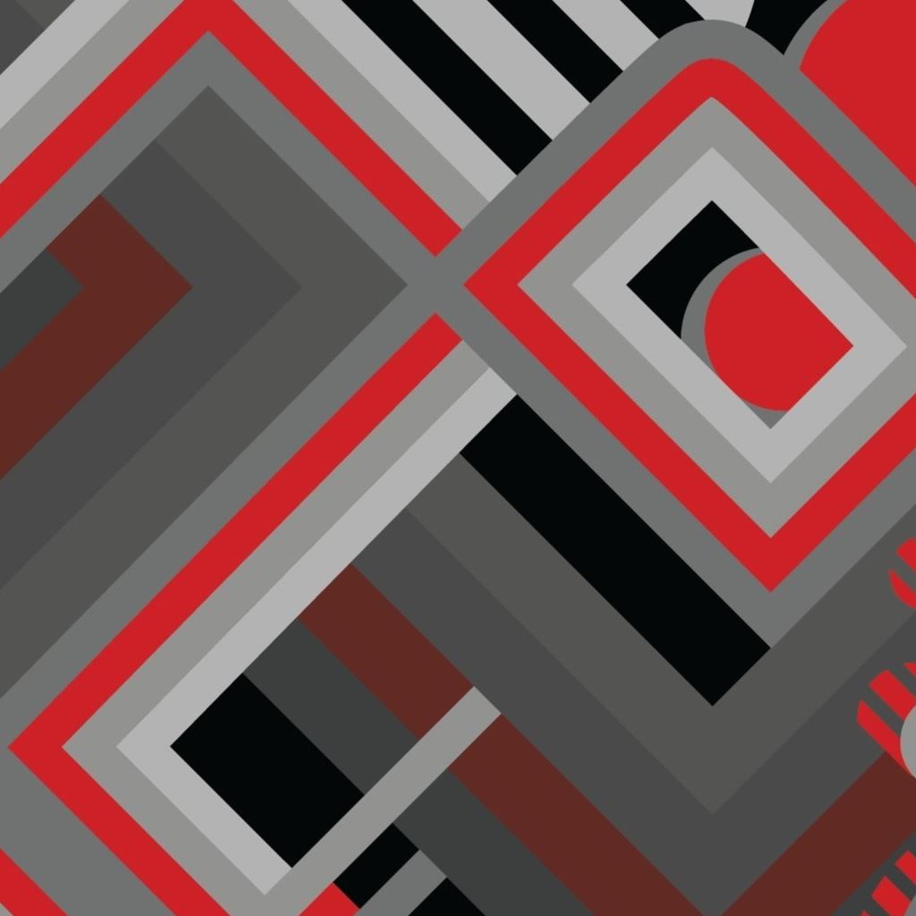 Grey And Red Square Pipes iPad wallpaper Grey And Red Square Pipes iPad wallpaper