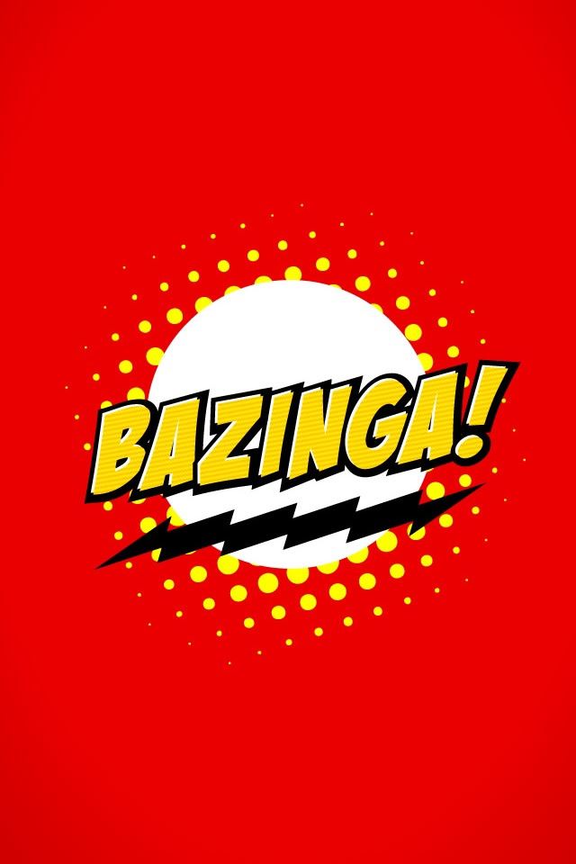 The Big Bang Theory Bazinga iPhone 4s Wallpaper Download  iPhone 