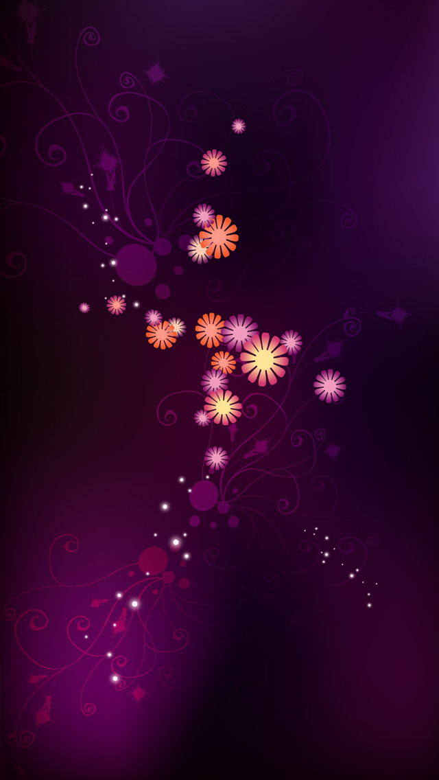 Abstract Purple Flowers Iphone 5s Wallpaper Heart On this page you can download any abstract wallpaper for mobile phone free of charge. abstract purple flowers iphone 5s wallpaper heart