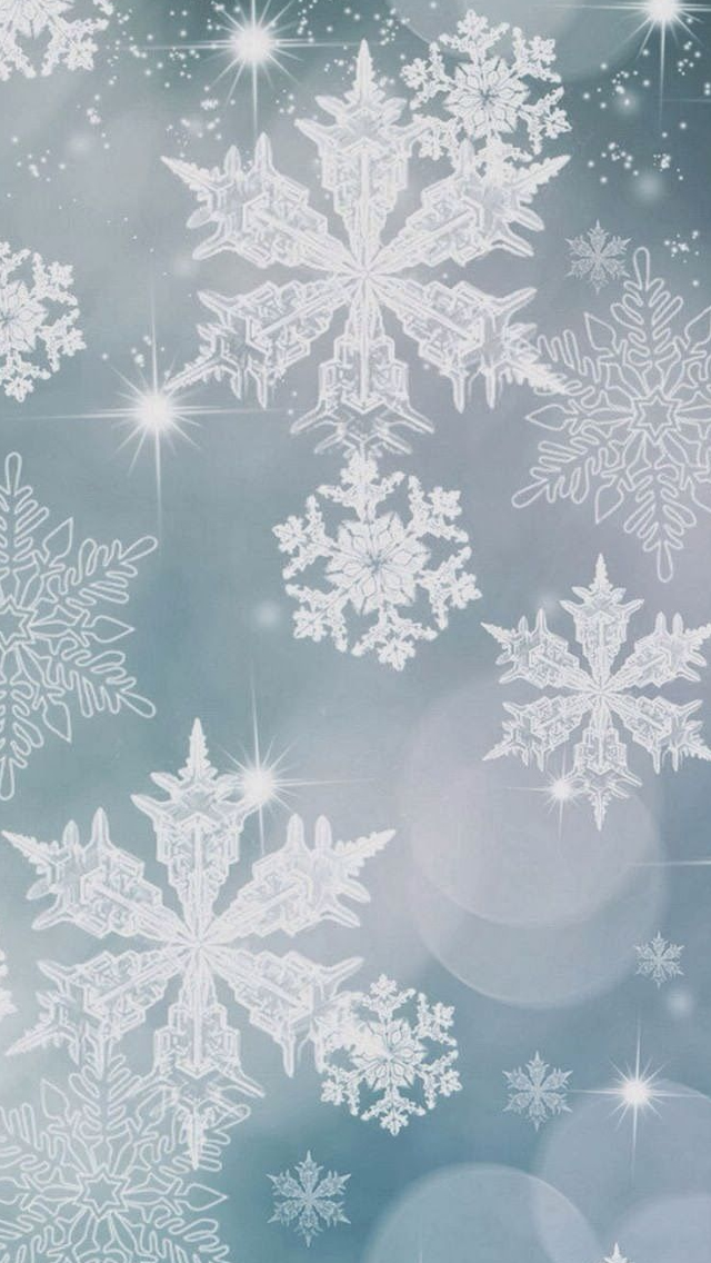 Snowflake Pattern Background Iphone 5s Wallpaper Iphone壁紙 雪の結晶 Naver まとめ