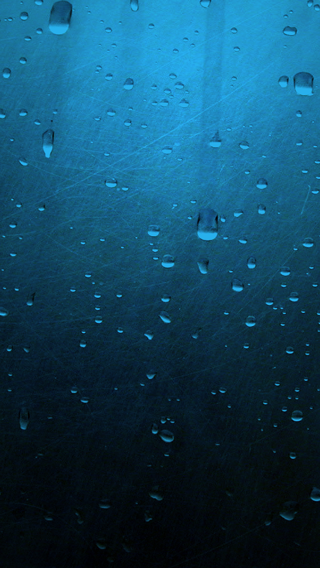 Blue Minimalistic Drops iPhone 5s Wallpaper Download ...