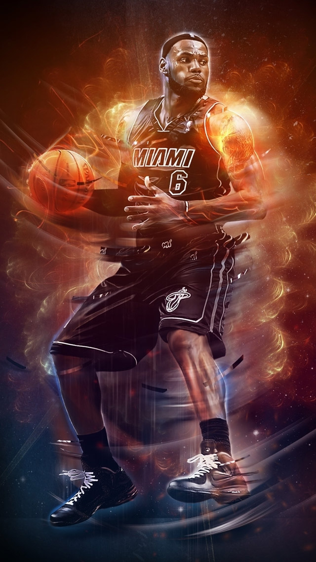 nba高清壁纸iphone,nba壁纸高清图片iphone lebron james nba iphone 5s wallpaper