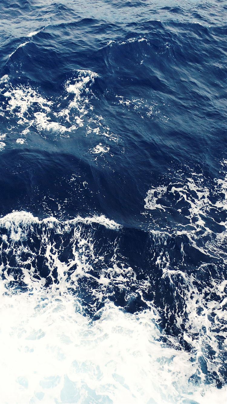 Sea Iphone 6 Wallpapers Ipad One 1999 7 Foamy Blue Ocean Waves Iphone 6 Wallpaper