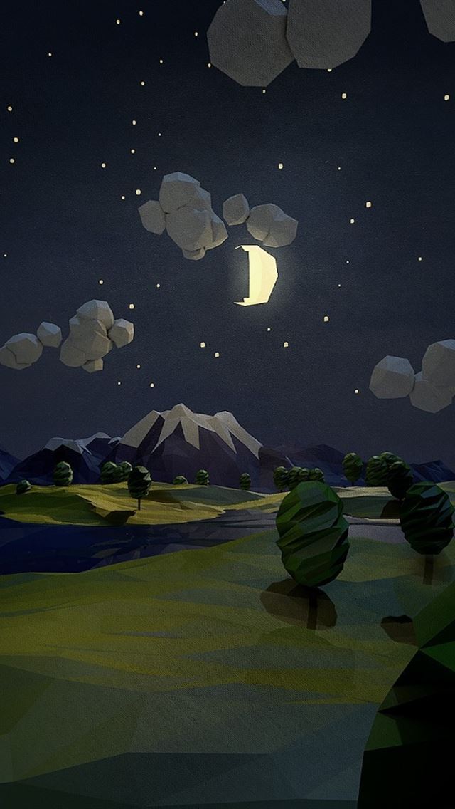 Mountain-moonlight-iphone-wallpaper-ilikewallpaper_com.jpg