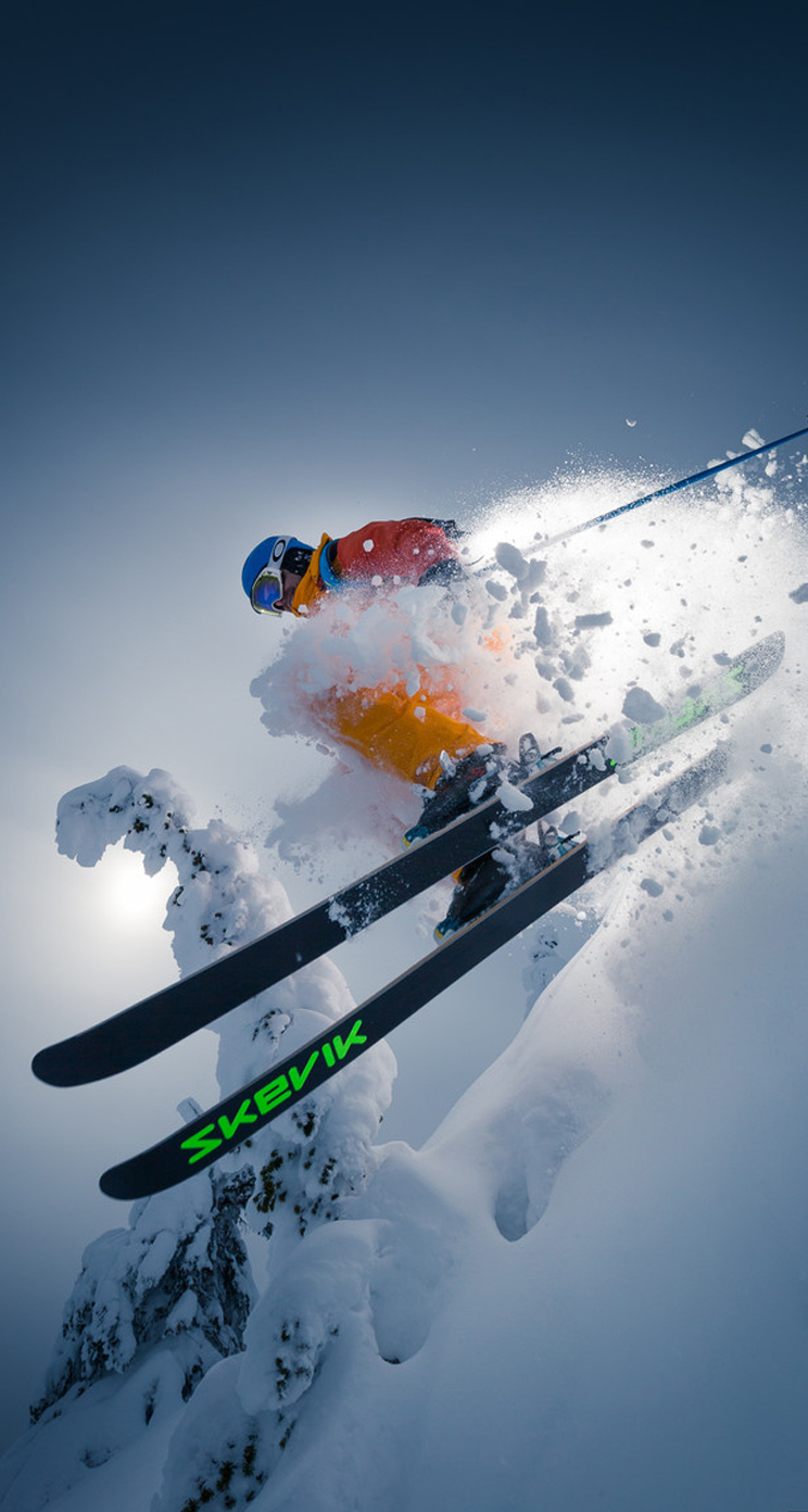 cool alpine skiing iphone 5s wallpaper